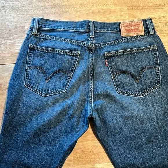 Men’s 505 Straight Fit Levi’s 34×30 - Picture 2 of 7